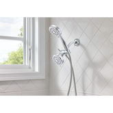 Ignite Five-Function 3 3/4" Diameter Standard Spray Head With Handheld Shower