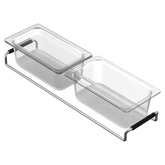 Workstation System Acrylic Prep Bins with Lids