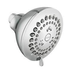 Adler Four-Function 3" Diameter Spray Eco-Performance Showerhead