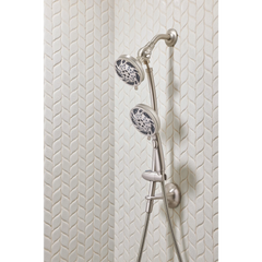 Renewal Five-Function 4 1/2" Diameter Standard Spray Head With Handheld Shower