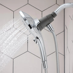 Engage Six-Function 5 1/2" Diameter Spray Head Handheld Shower