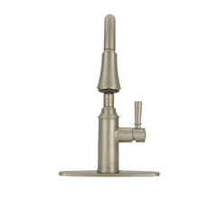 Conneaut Spot Resist Stainless One-Handle High Arc Pulldown Kitchen Faucet
