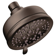 CFG Chrome four-function 4" diameter spray head eco-performance showerhead
