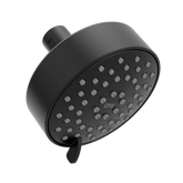 CFG Matte black three-function 4" diameter spray head standard