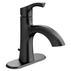 Ash Chrome one-handle low arc bathroom faucet