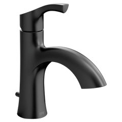 Ash Chrome one-handle low arc bathroom faucet