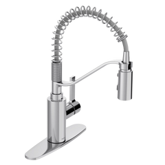 Genta LX One-Handle Pre-Rinse Spring Pulldown Kitchen Faucet