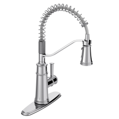 Belfield One-Handle Pre-Rinse Spring Pulldown Kitchen Faucet