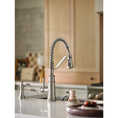 Belfield One-Handle Pre-Rinse Spring Pulldown Kitchen Faucet
