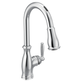 Brantford Smart Kitchen Faucet One-Handle High Arc Pulldown