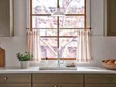 Ember Chrome one-handle high arc pulldown kitchen faucet