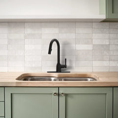 Chateau Matte black one-handle kitchen faucet