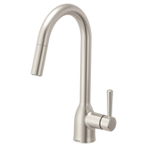 Chateau Spot resist stainless one-handle kitchen faucet
