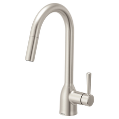 Chateau Spot resist stainless one-handle kitchen faucet