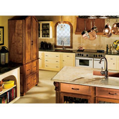 Woodmere Chrome One-Handle High Arc Pulldown Kitchen Faucet