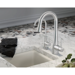 Sleek One-Handle Pulldown Bar Faucet