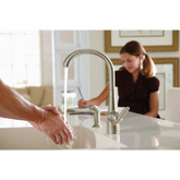 Arbor Chrome One-Handle High Arc Kitchen Faucet