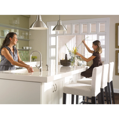 Arbor Chrome one-handle high arc kitchen faucet