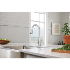 Riverwood Chrome one-handle kitchen faucet