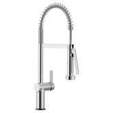 Cia One-Handle Pre-Rinse Spring Pulldown Kitchen Faucet