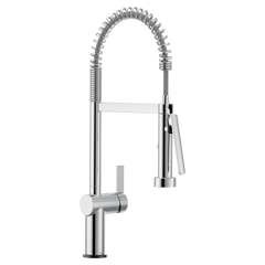 Cia One-Handle Pre-Rinse Spring Pulldown Kitchen Faucet