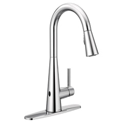 Sleek MotionSense Wave One-Handle Pulldown Touchless Kitchen Faucet