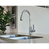 Genta LX One-Handle High Arc Pulldown Kitchen Faucet