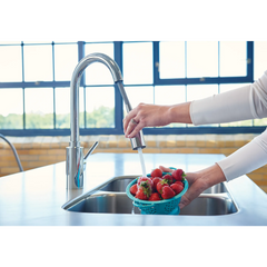 Genta LX One-Handle High Arc Pulldown Kitchen Faucet