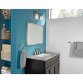 Oxby Brushed nickel 18" Towel Bar