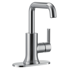 Zyla Chrome one-handle high arc bathroom faucet