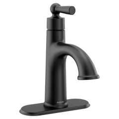 Caldwell Chrome one-handle high arc bathroom faucet