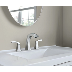 Lindor Two-Handle Widespread Bathroom Sink Faucet