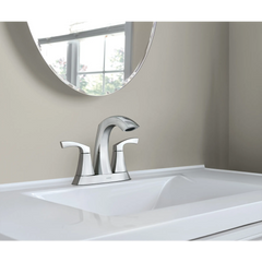 Lindor Two-handle Centerset Bathroom Sink Faucet