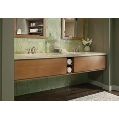 Sage Two-handle Centerset Bathroom Sink Faucet