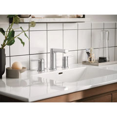 Rinza Two-Handle Widespread Bathroom Sink Faucet