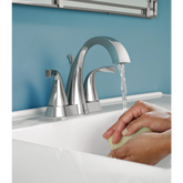 Oxby Two-handle Centerset Bathroom Sink Faucet