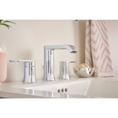 Genta Chrome Two-Handle Bathroom Faucet
