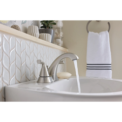 Haber Two-handle Centerset Bathroom Sink Faucet