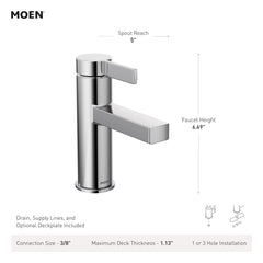 Beric One-handle Bathroom Sink Faucet