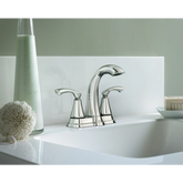 Tiffin Two-handle Centerset Bathroom Sink Faucet