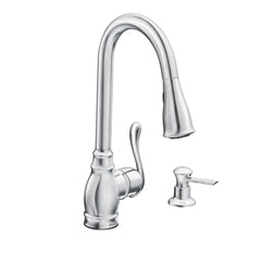 Anabelle One-Handle High Arc Pulldown Kitchen Faucet