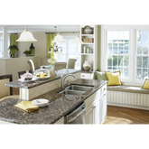 Walden Chrome One-Handle Low Arc Pullout Kitchen Faucet
