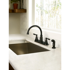 Hutchinson Two-Handle High Arc Kitchen Faucet