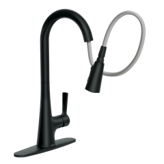Mikah One-Handle High Arc Pulldown Kitchen Faucet