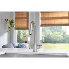 Adler One-Handle High Arc Pulldown Kitchen Faucet