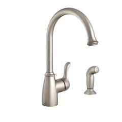 Finley Spot resist stainless one-handle high arc kitchen faucet