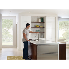 Ridgedale Spot Resist Stainless One-Handle High Arc Pulldown Kitchen Faucet