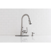 Haysfield with MotionSense Spot Resist Stainless One-Handle High Arc Pulldown Kitchen Faucet
