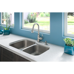 Delaney with MotionSense Spot Resist Stainless One-Handle High Arc Pulldown Kitchen Faucet