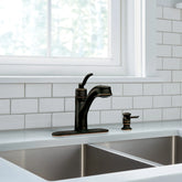 Marbrook One-Handle High Arc Pullout Kitchen Faucet